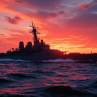 Destroyer Sunset