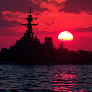 Destroyer Sunset