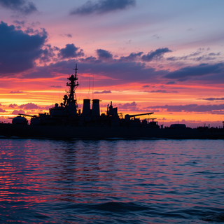 Destroyer Sunset