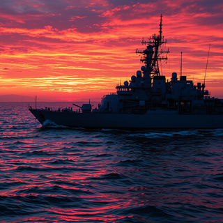 Destroyer Sunset