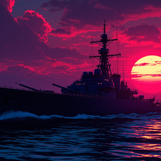 Destroyer Sunset