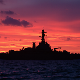 Destroyer Sunset
