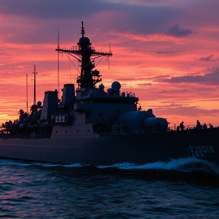 Destroyer Sunset