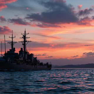 Destroyer Sunset