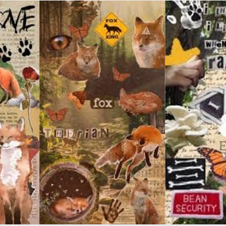 orange fox Therian wallpaper