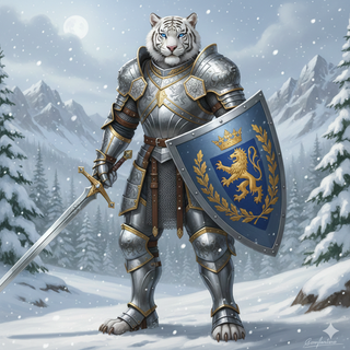 Sir Knight White Tiger