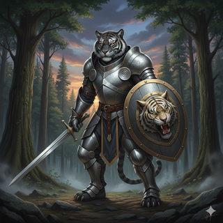 Sir Knight Black Tiger