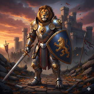 Sir Knight Lion