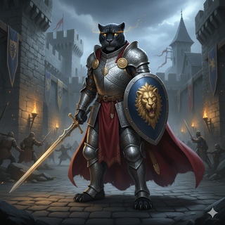 Sir Knight Black Panther