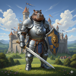 Sir Knight Hippo