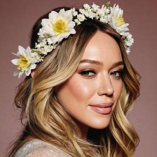 Beautiful Hilary Duff AI