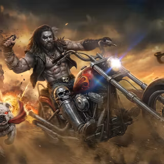 Jason Momoa As Lobo In Supergirl