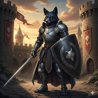 Sir Knight Black Fox
