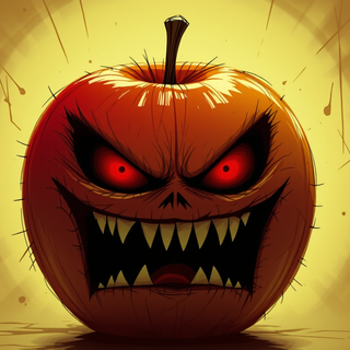 Scary Angry Apple