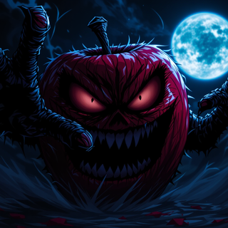 Scary Angry Apple