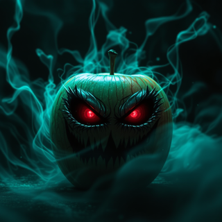 Scary Angry Apple
