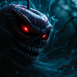 Scary Angry Apple