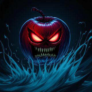 Scary Angry Apple