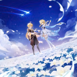 Genshin Impact Travelers Aether & Lumine