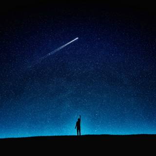 Comet In The Sky Art