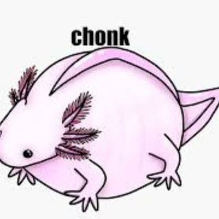 CHONK axolotl<3333
