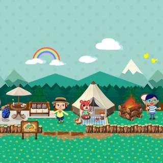 Animal crossing pocket camp(^o^)<3333