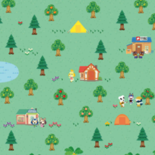 animal crossing landscape wallpaper<333333