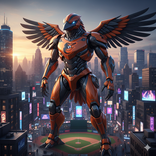 Baltimore Orioles Mecha Armor