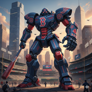Boston Red Sox Mecha Armor
