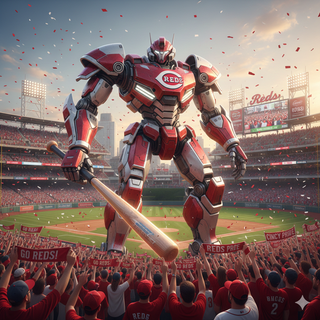 Cincinnati Reds Mecha Armor