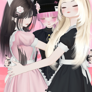 a photo with my friends