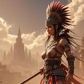 Aztec Warrior Queen