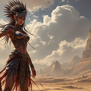 Aztec Warrior Queen