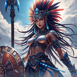 Aztec Warrior Queen