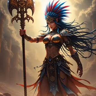 Aztec Warrior Queen