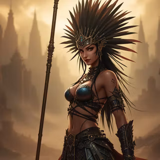 Aztec Warrior Queen