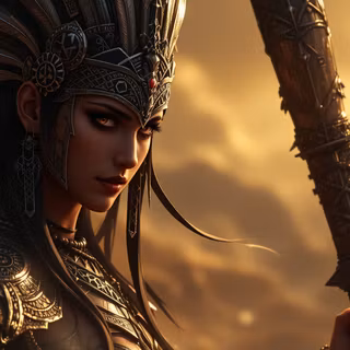 Aztec Warrior Queen