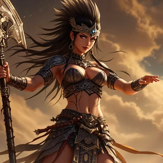 Aztec Warrior Queen