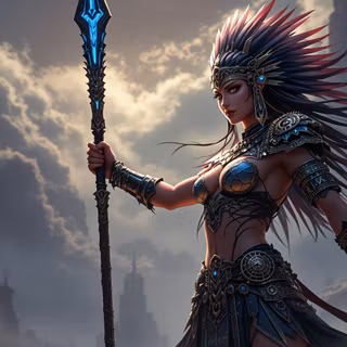 Aztec Warrior Queen