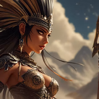 Aztec Warrior Queen