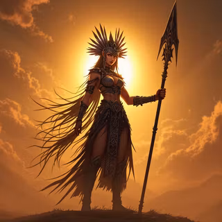 Aztec Warrior Queen