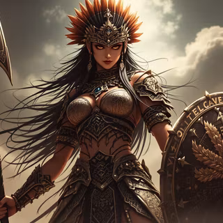 Aztec Warrior Queen