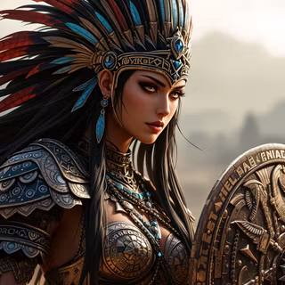 Aztec Warrior Queen