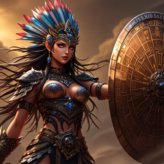 Aztec Warrior Queen