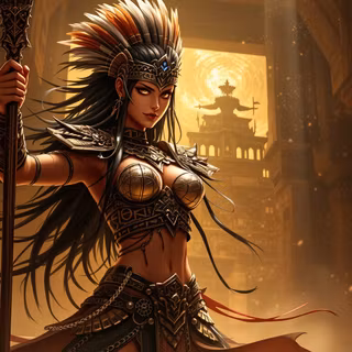 Aztec Warrior Queen