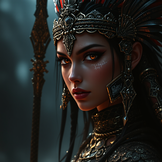 Aztec Warrior Queen