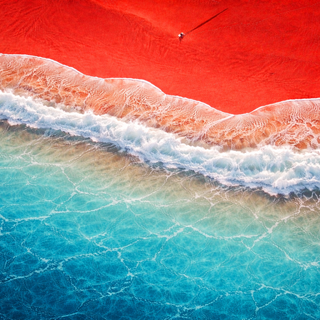 Red beach