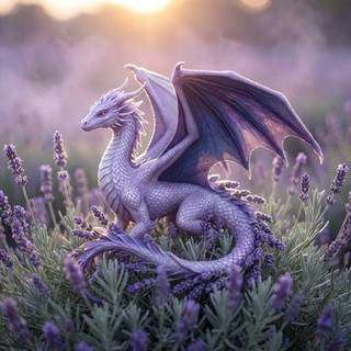 Lavender dragon