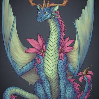 Flower Dragon