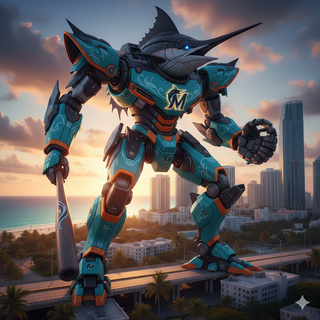Miami Marlins Mecha Armor